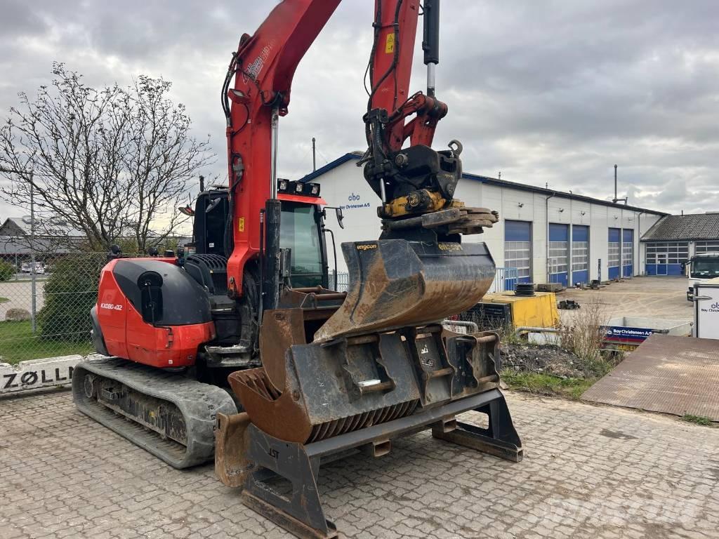 Kubota KX 080-4 A2 Mini Escavadoras <7t