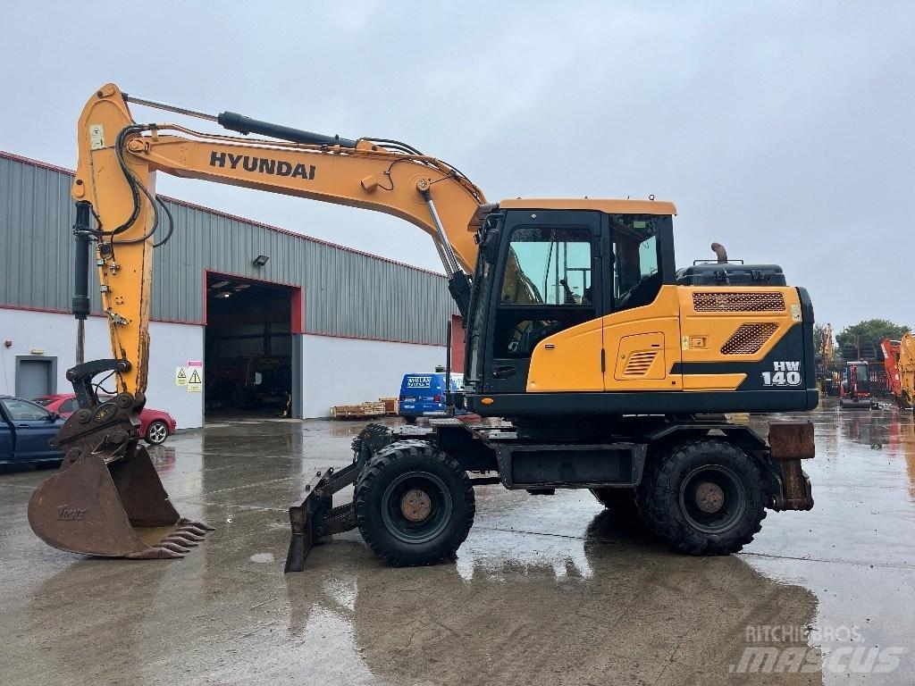 Hyundai HW140 Escavadoras de rodas