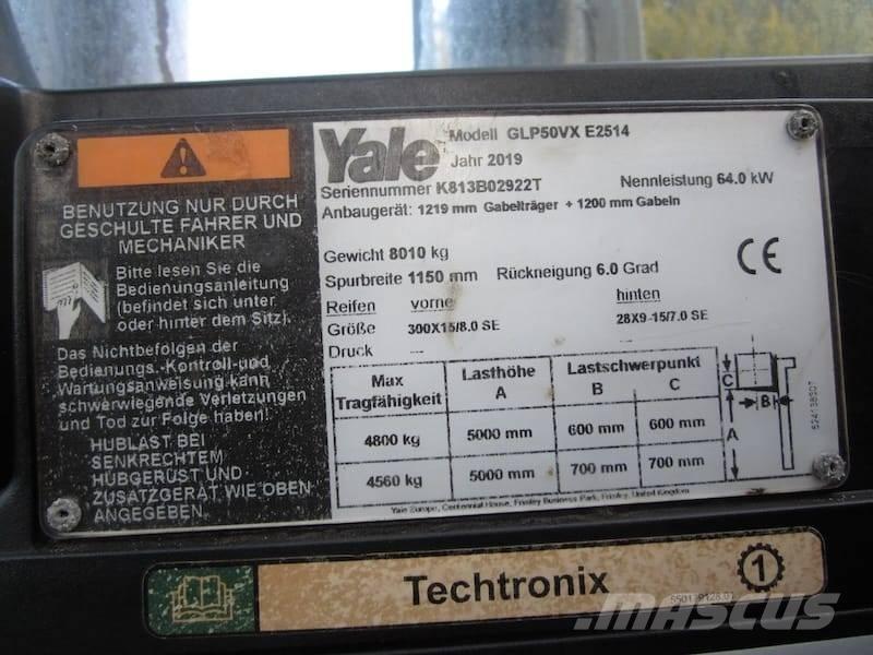 Yale GLP50VX Empilhadores a gás