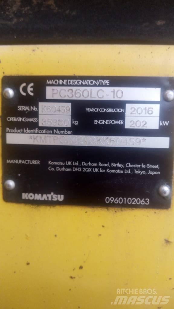 Komatsu PC 360 LC-10 Escavadoras de rastos