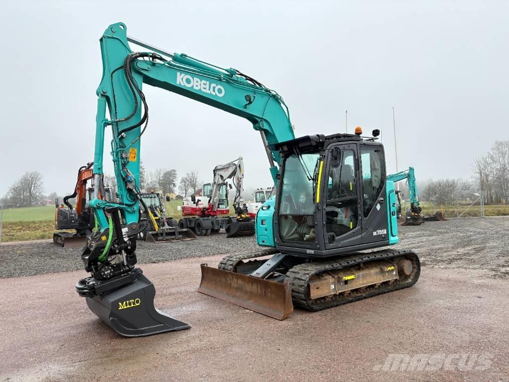 Kobelco SK75SR-7 Escavadoras Midi 7t - 12t
