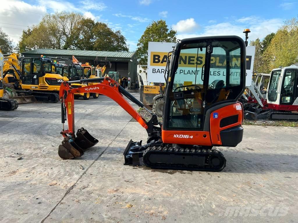 Kubota KX 016-4 Mini Escavadoras <7t