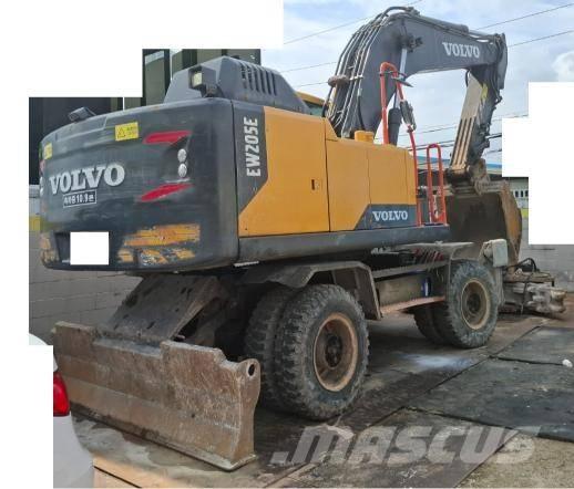 Volvo EW 205E Escavadoras de rodas