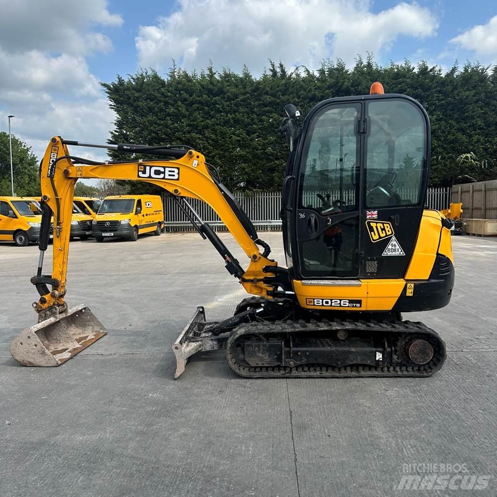 JCB 8026 Mini Escavadoras <7t