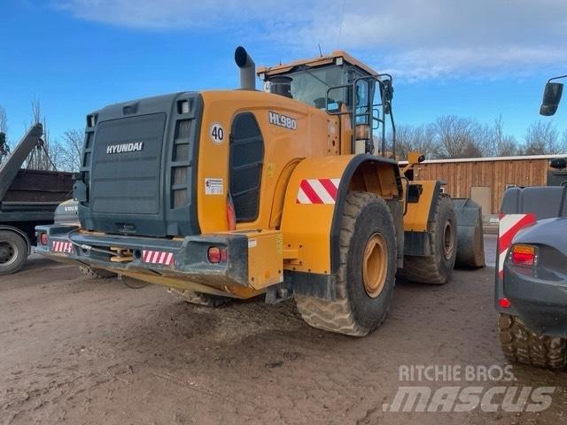 Hyundai HL 980 Pás carregadoras de rodas