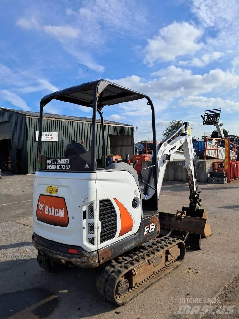 Bobcat E 19 Mini Escavadoras <7t