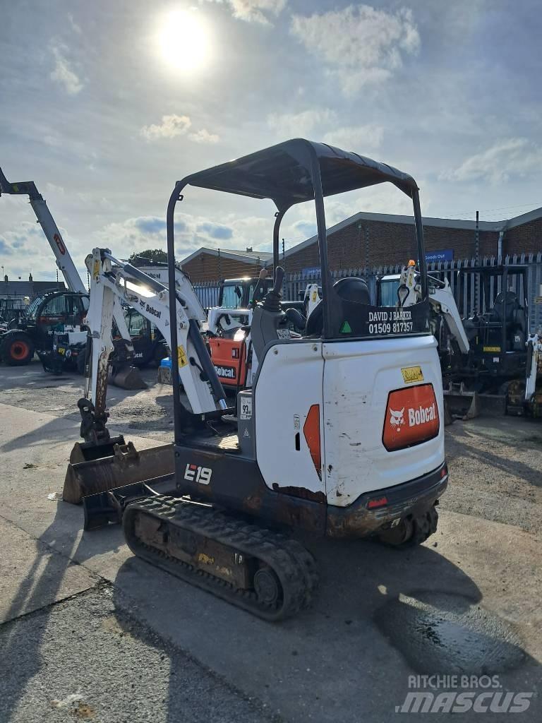 Bobcat E 19 Mini Escavadoras <7t