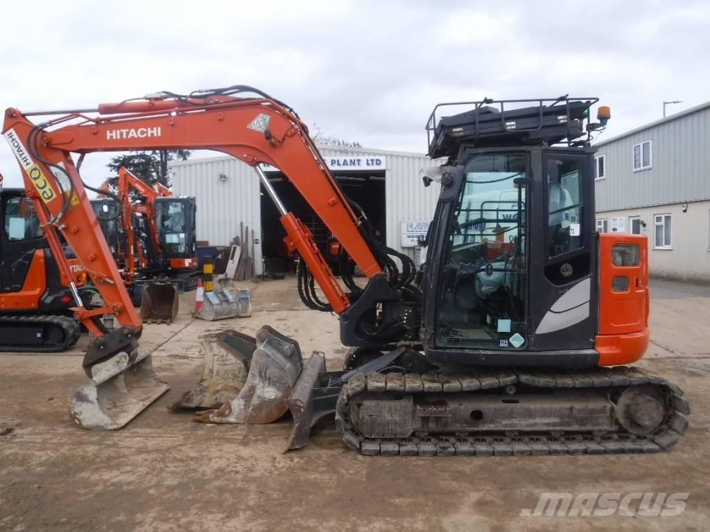 Hitachi ZX 85 US B-6 Escavadoras Midi 7t - 12t