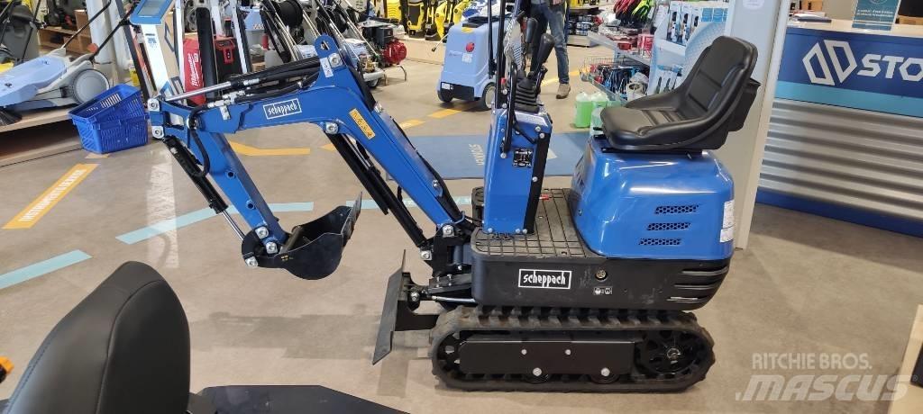 Scheppach Exc815 Mini Escavadoras <7t