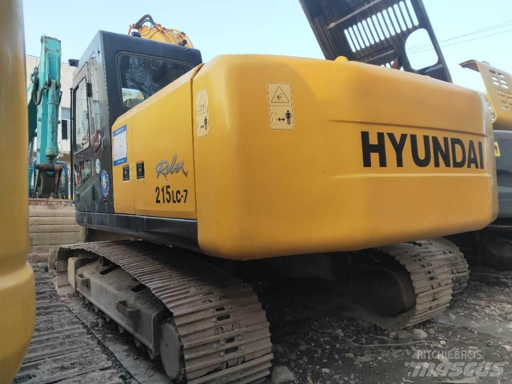 Hyundai R215-7 Escavadoras de rastos