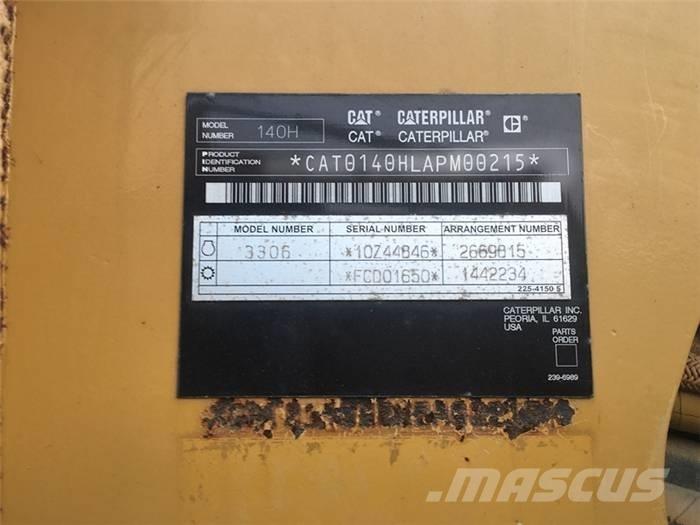 CAT 140 H Motoniveladoras