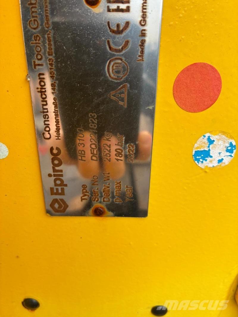 Epiroc HB3100 Martelos Hidráulicos