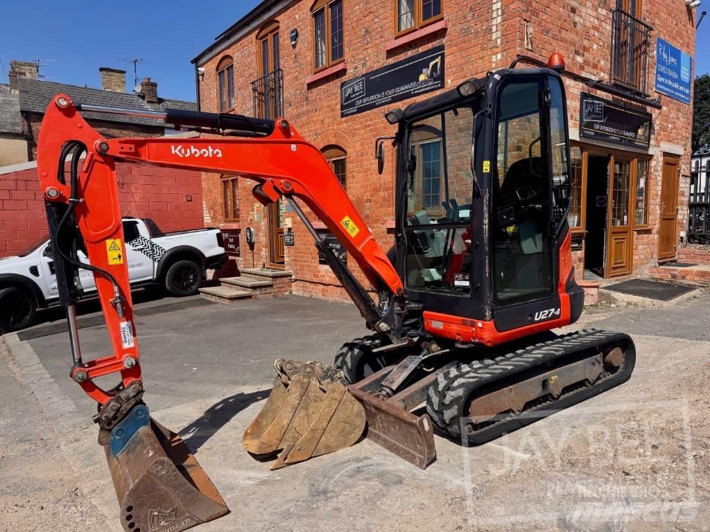 Kubota U 27-4 Mini Escavadoras <7t