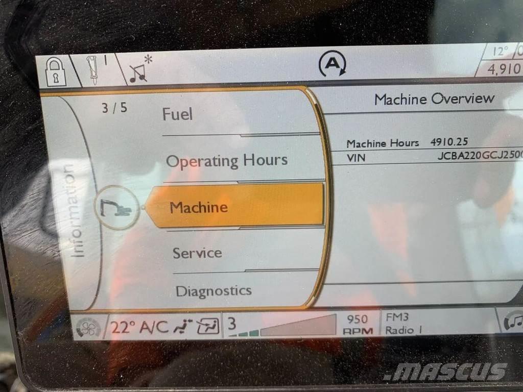 JCB JS220X Escavadoras de rastos