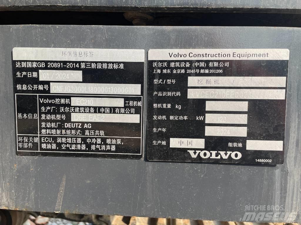 Volvo EC 210 Escavadoras de rastos