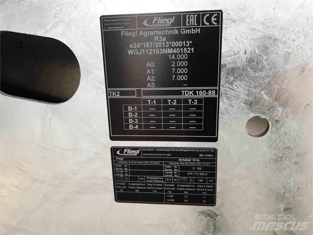 Fliegl TDK 160-88 Reboques basculantes