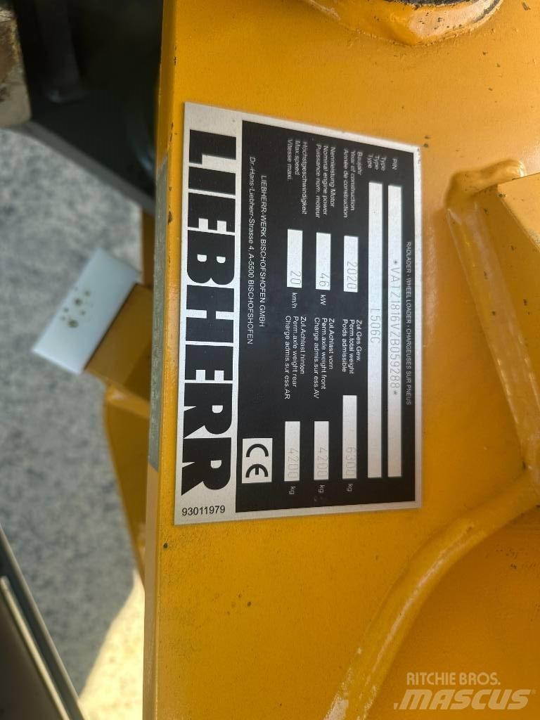 Liebherr L 506 Pás carregadoras de rodas