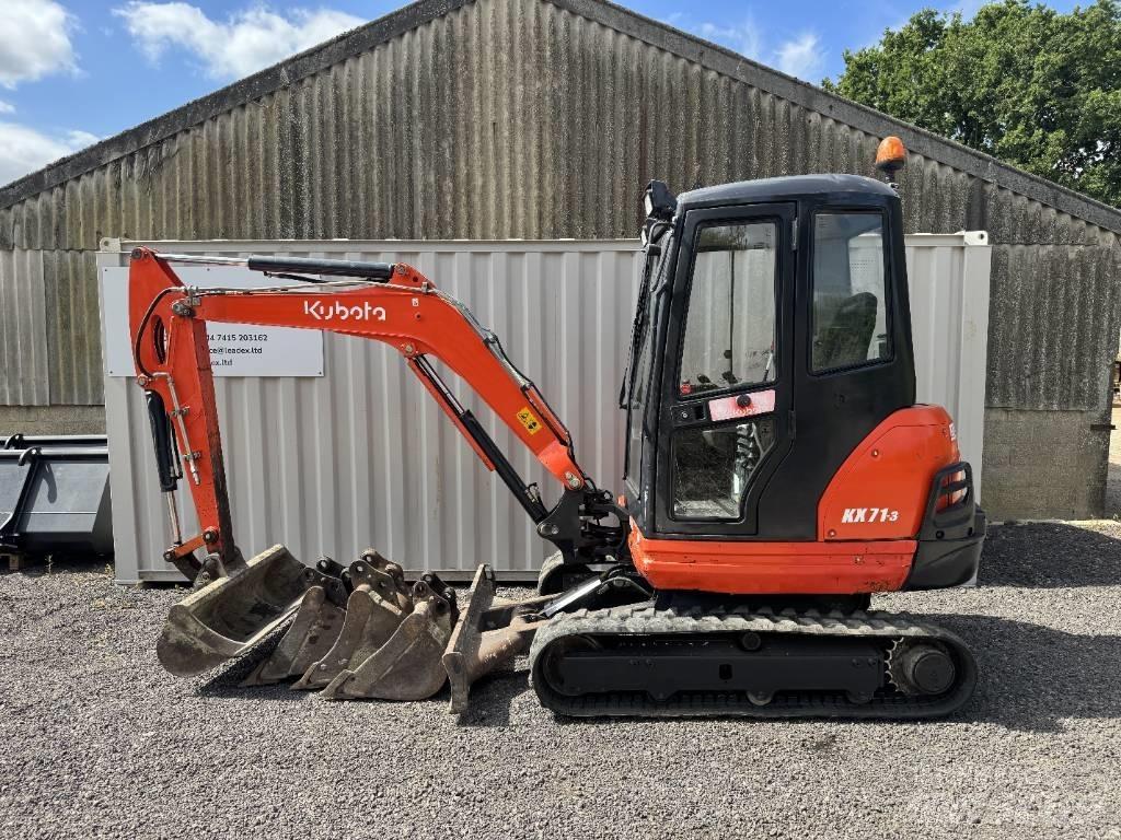 Kubota KX 71-3 Mini Escavadoras <7t