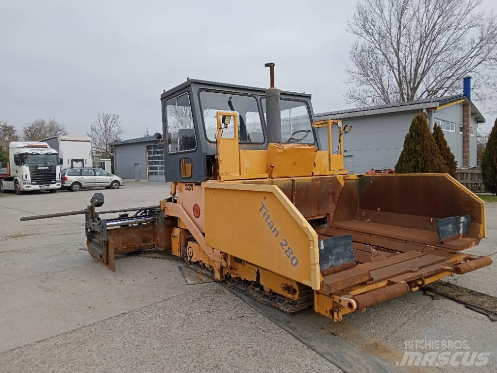 ABG Titan 280 Pavimentadoras de asfalto