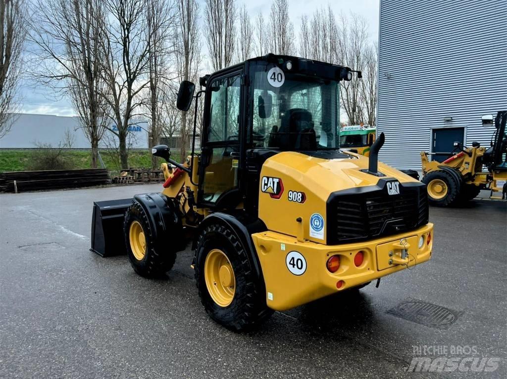 CAT 908 Pás carregadoras de rodas