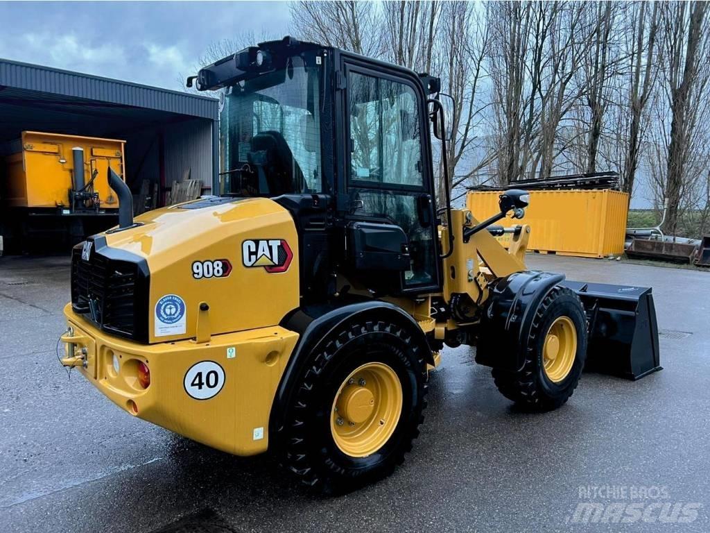 CAT 908 Pás carregadoras de rodas
