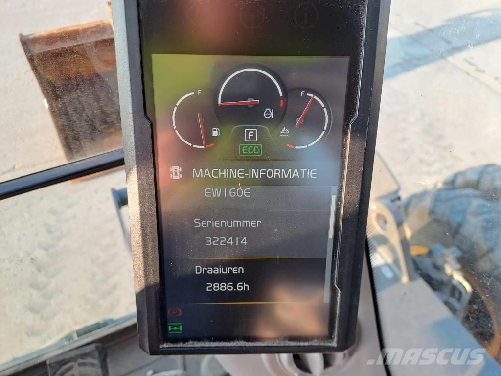Volvo EW160E Escavadoras de rodas