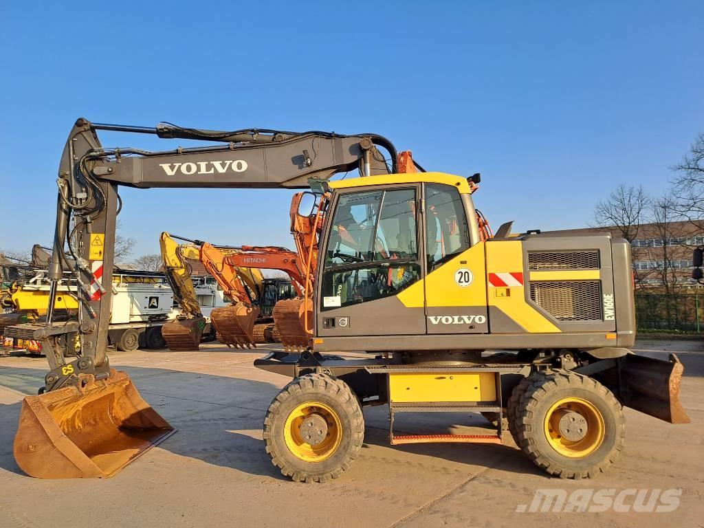 Volvo EW160E Escavadoras de rodas