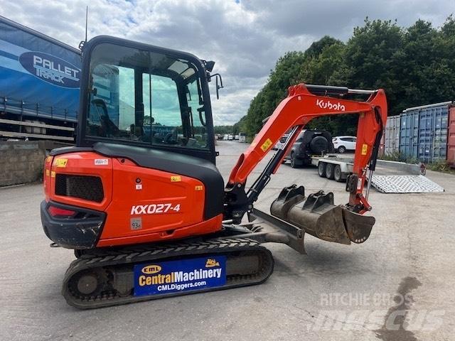 Kubota KX 027 Mini Escavadoras <7t