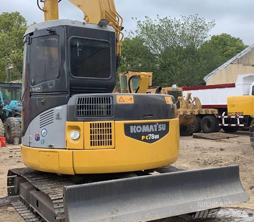 Komatsu pc78us Escavadoras Midi 7t - 12t