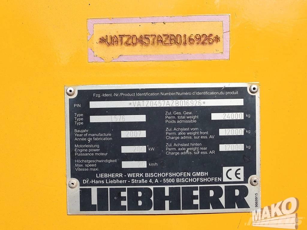 Liebherr L 576 Pás carregadoras de rodas