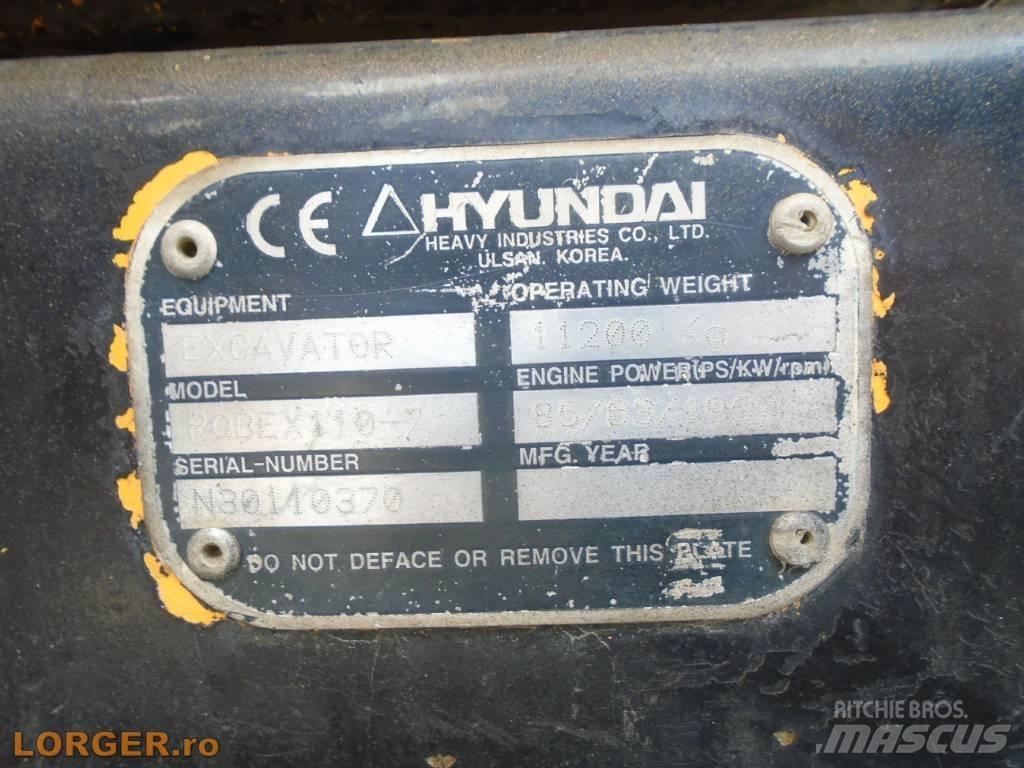 Hyundai Robex 110-7 Escavadoras de rastos