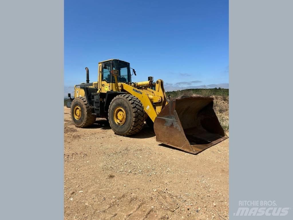 Komatsu WA 470 Pás carregadoras de rodas