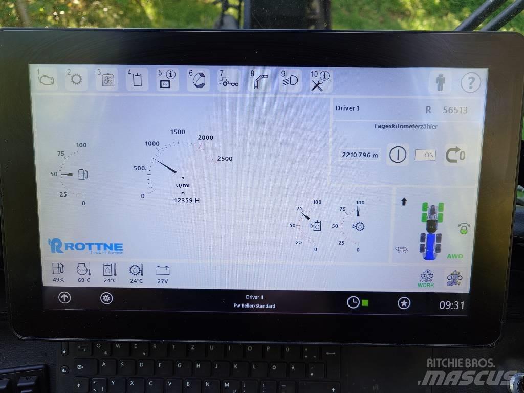 Rottne H11C Processadores florestais