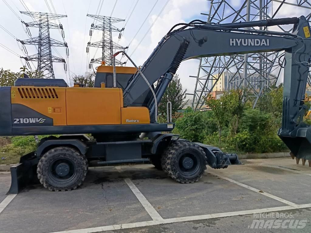 Hyundai R210W Escavadoras de rodas