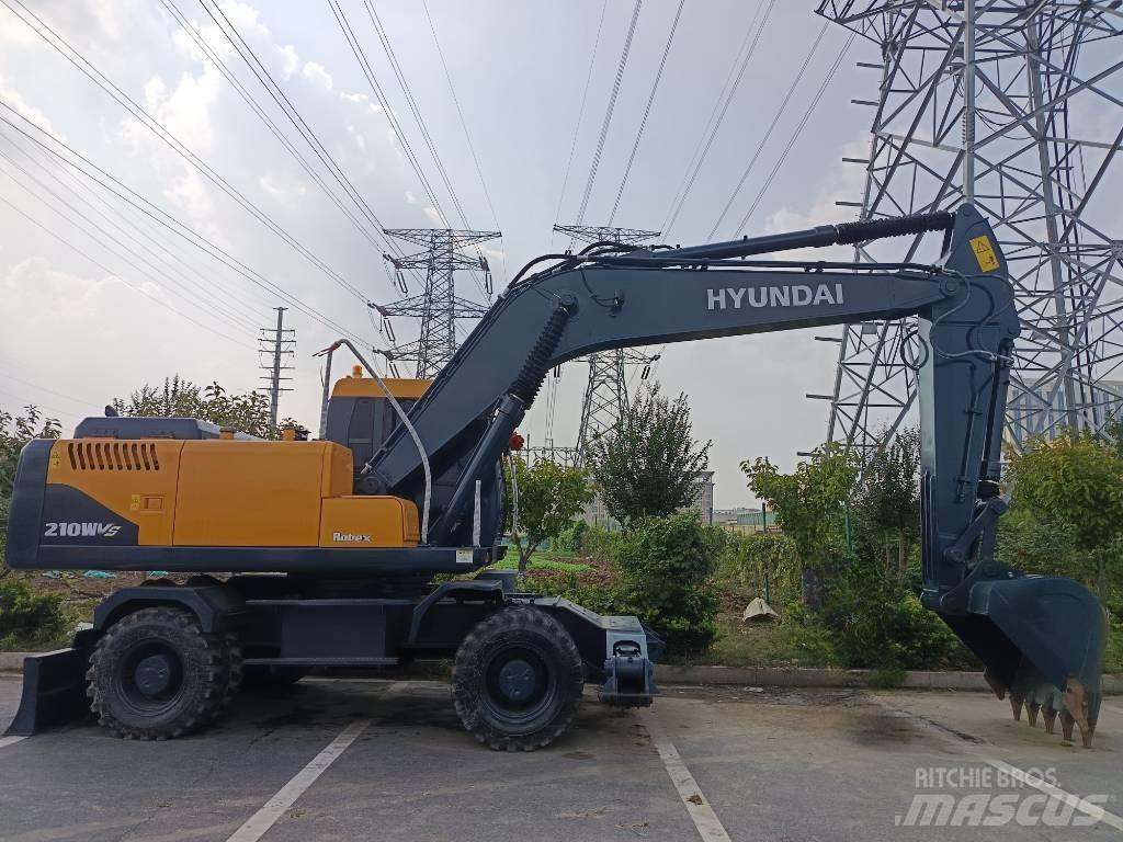 Hyundai R210W Escavadoras de rodas
