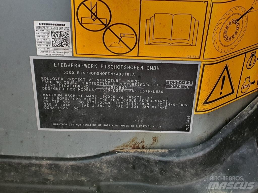 Liebherr L 550 CAB Cabines e interior máquinas construção