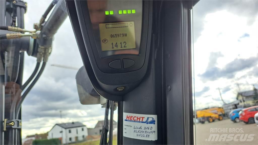 Linde H16D Empilhadores Diesel