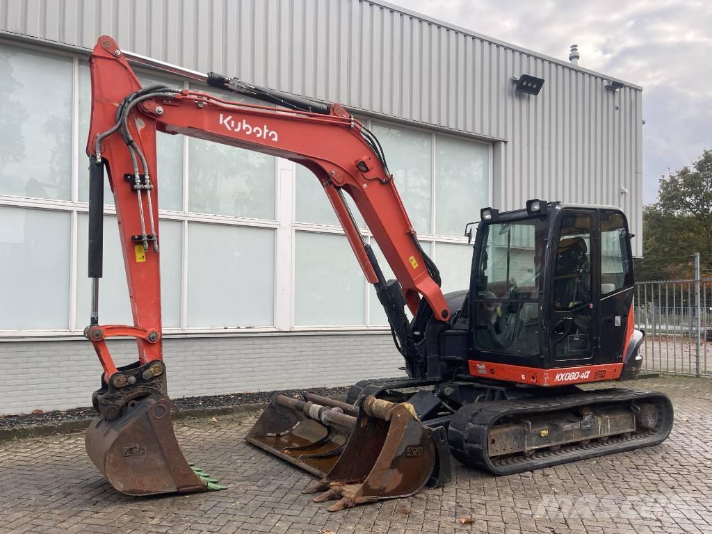 Kubota KX 080-4 CX Escavadoras Midi 7t - 12t