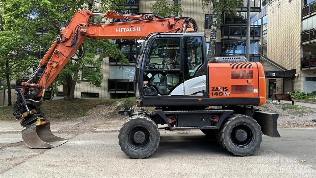 Hitachi ZX140W-5B Escavadoras de rodas