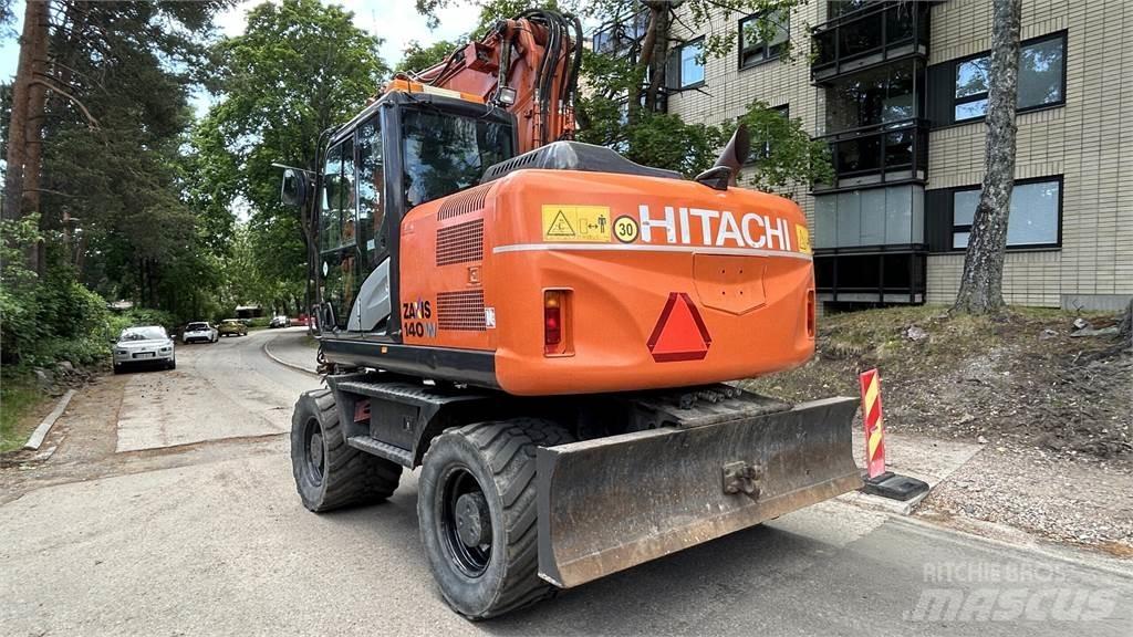 Hitachi ZX140W-5B Escavadoras de rodas