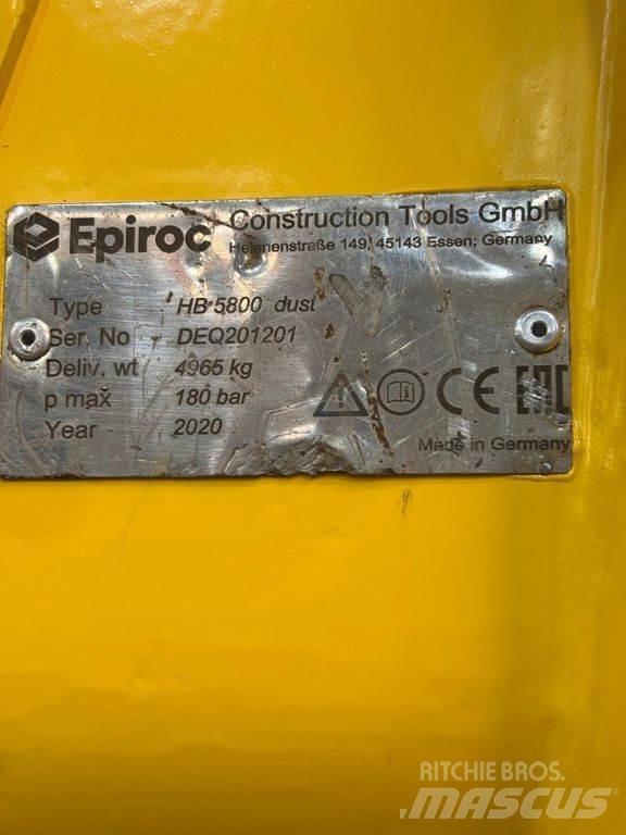 Epiroc HB5800 Martelos Hidráulicos