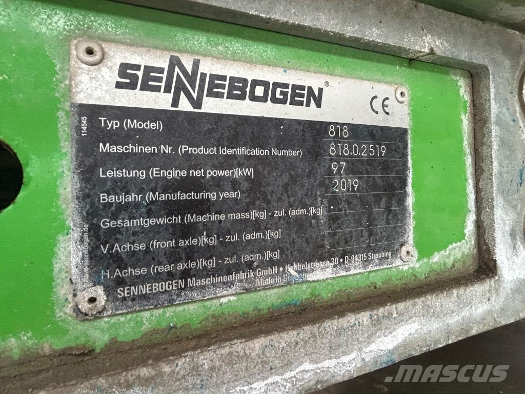 Sennebogen 818 Manipuladores de resíduos / indústria