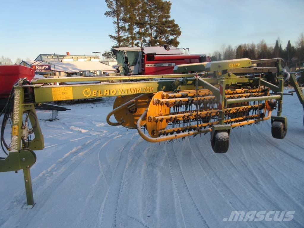 Elho Twin 750 Gadanheiras-fileiras