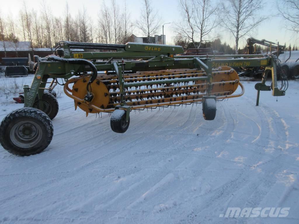 Elho Twin 750 Gadanheiras-fileiras