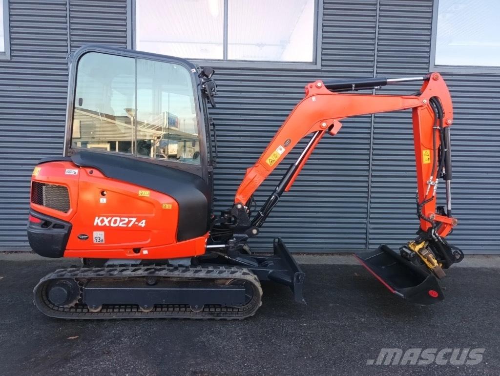 Kubota KX 027-4 Mini Escavadoras <7t