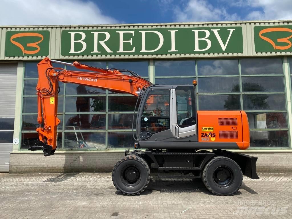 Hitachi ZX 140 W-3 Escavadoras de rodas