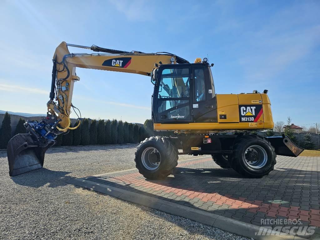 CAT 313 D Escavadoras de rodas