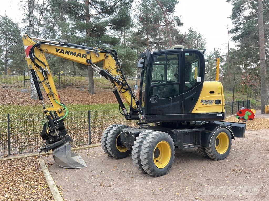 Yanmar B75W Escavadoras de rodas