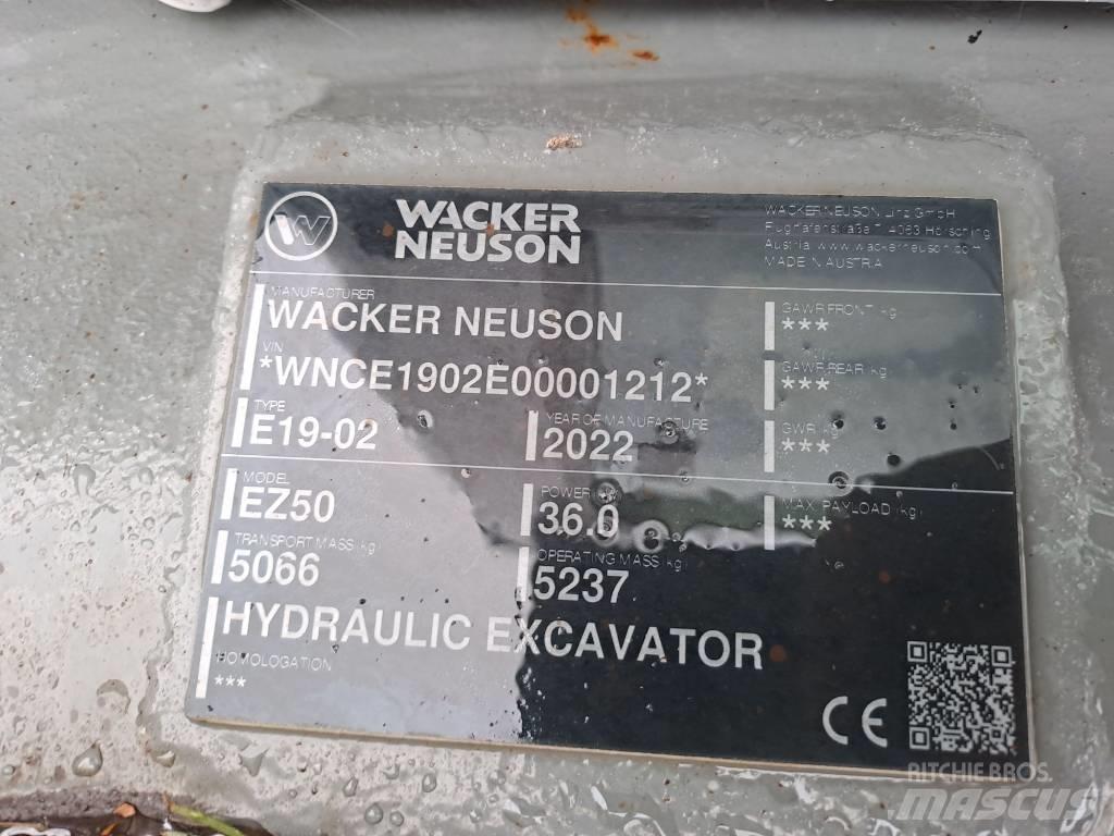 Wacker Neuson EZ50 Escavadoras de rastos