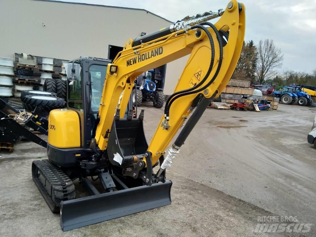 New Holland E37C Mini Escavadoras <7t